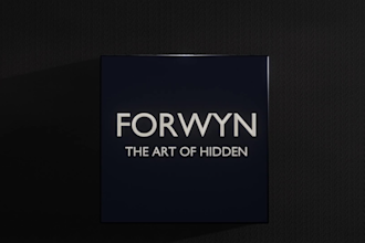 futuristic logo and for you company