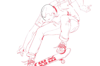 create hardcore art or trashart with my artstyle