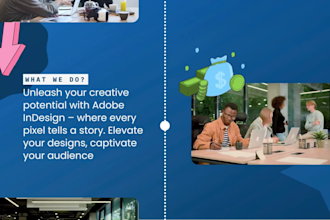 create a professional and visually compelling indesign