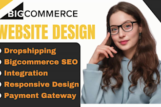 design bigcommerce website design ecwid store optimize SEO for bigcommerce store