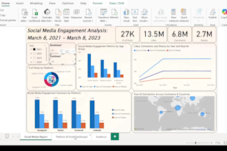 create advanced power bi reports using dax measures and power query