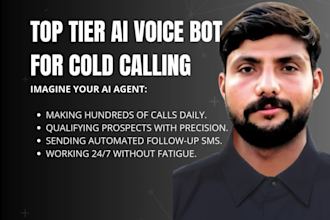 ai cold call voice agent bot for inbound, outbound voice call ghl, vapi, retell