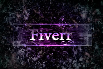 create a beautiful 3D footage with a floating text