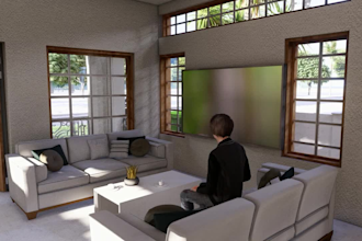 render and model architectural 3d with sketchup and rhino