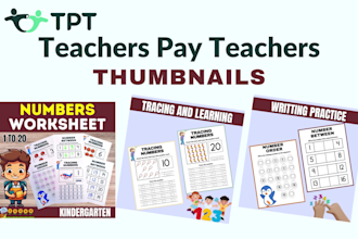 design the teachers pay teachers product thumbnails