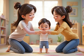 do ai video art, disney animation, pixar style ai videos