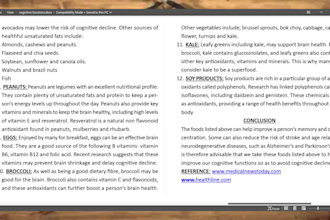 internet research write up