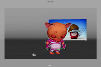 animate your game ready rigged character