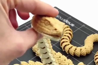 sculpt 3d animal 3d articulated model 3d fidget 3d bjd flexi toy for 3d printing