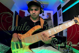 bajo electrico para bachata, merengue, pop, rock, etc