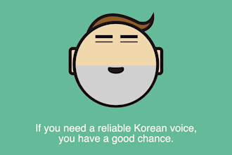 provides the voice of middle aged men recorded in korean