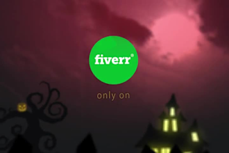 create this halloween video with your text or logo