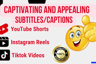 add subtitles to youtube shorts, instagram reels, tiktok