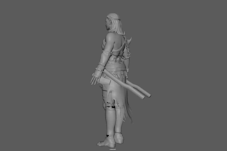 model, rig, animate with roblox, blender, character, monster, r15, buildings