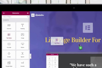 design responsive wordpress website using elementor pro and astra pro