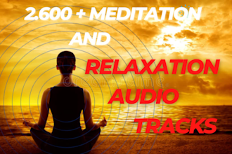 provide a powerful meditation and relaxation music tracks