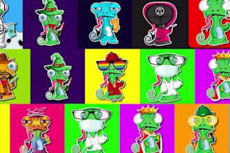 create amazing nft promo animation video