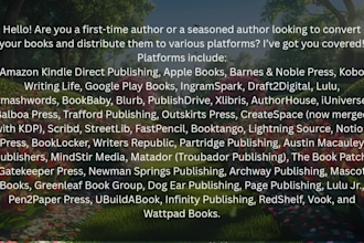 convert PDF to epub,pdf to word,word to epub,kindle ebook formatting