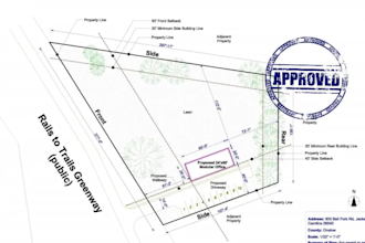 design the site plan, and plot plan