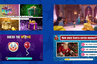 make custom trivia quiz videos for youtube, insta, tiktok