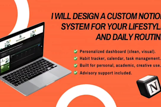 create a tailored notion system for your business workflow