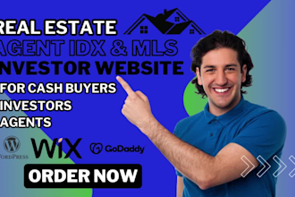 design your investor carrot real estate website with seo setup