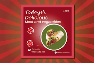design social media post design instagram and social media