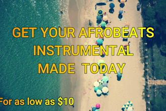 produce amazing afrobeats instrumental