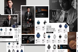 do product catalog line sheet product design editable price list or sell sheet