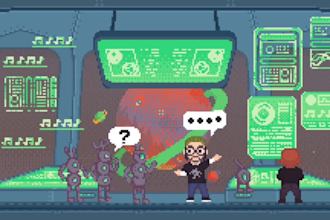 animate your music in a unique pixel art video style