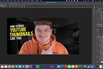 create youtube thumbnail like mr beast and iman gadzhi