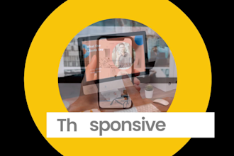 create responsive real estate, clothing, restaurant, and logistics website