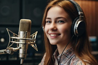 be your female lead vocal, sing vocal harmony, background vocals