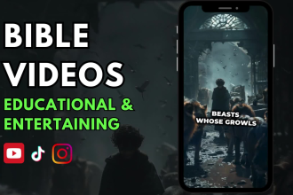 create educational bible videos for social media