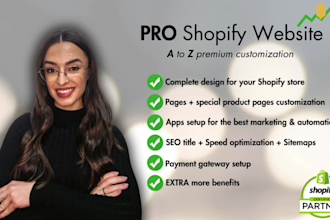 create your high converting shopify store