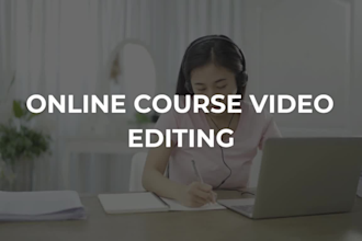 edit online course video online course course video editing online course vid eo