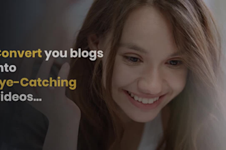 convert your blog into video using lumen5 and flexclip