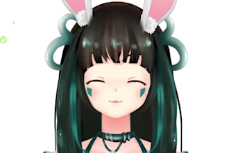 make vtuber model and ready to rig