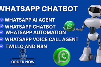 build whatsapp automation n8n workflow ai chatbot business api bot