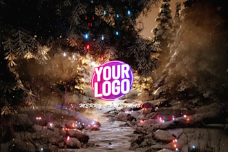 customize with message and logo in funny christmas greetings