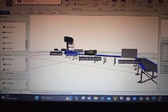 do industrial simulation projects on simio and flexsim softwares