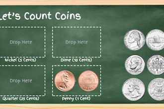design animated financial literacy course for k to 12 with games and quizzez