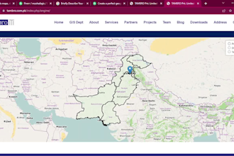 provide professional gis and remote sensing services and geospatial solutions