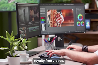 convert text, article or blog into a stunning video with voice over