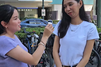 conduct ugc street interview using your question for any social media