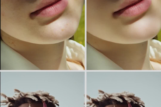 do beauty work, video skin retouching, digital makeup