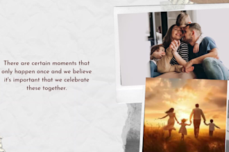 create a photo or video slideshow in full HD