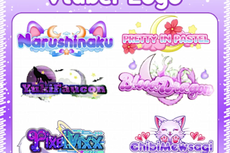 design a unique vtuber logo that defines your persona