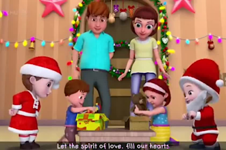 create high quality 4k holiday animations and christmas greeting videos