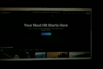 design and develop a modern web app for selling beats online